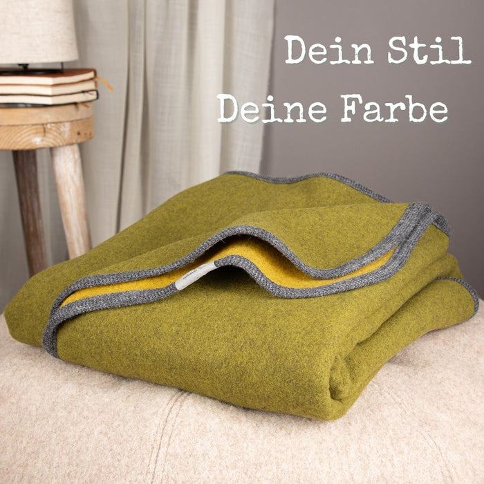 Lodendecken reine Schurwolle