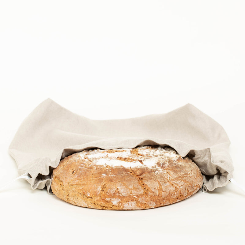 Brotbeutel Leinen | plastikfreie Aufbewahrung | 100% Bioleinen