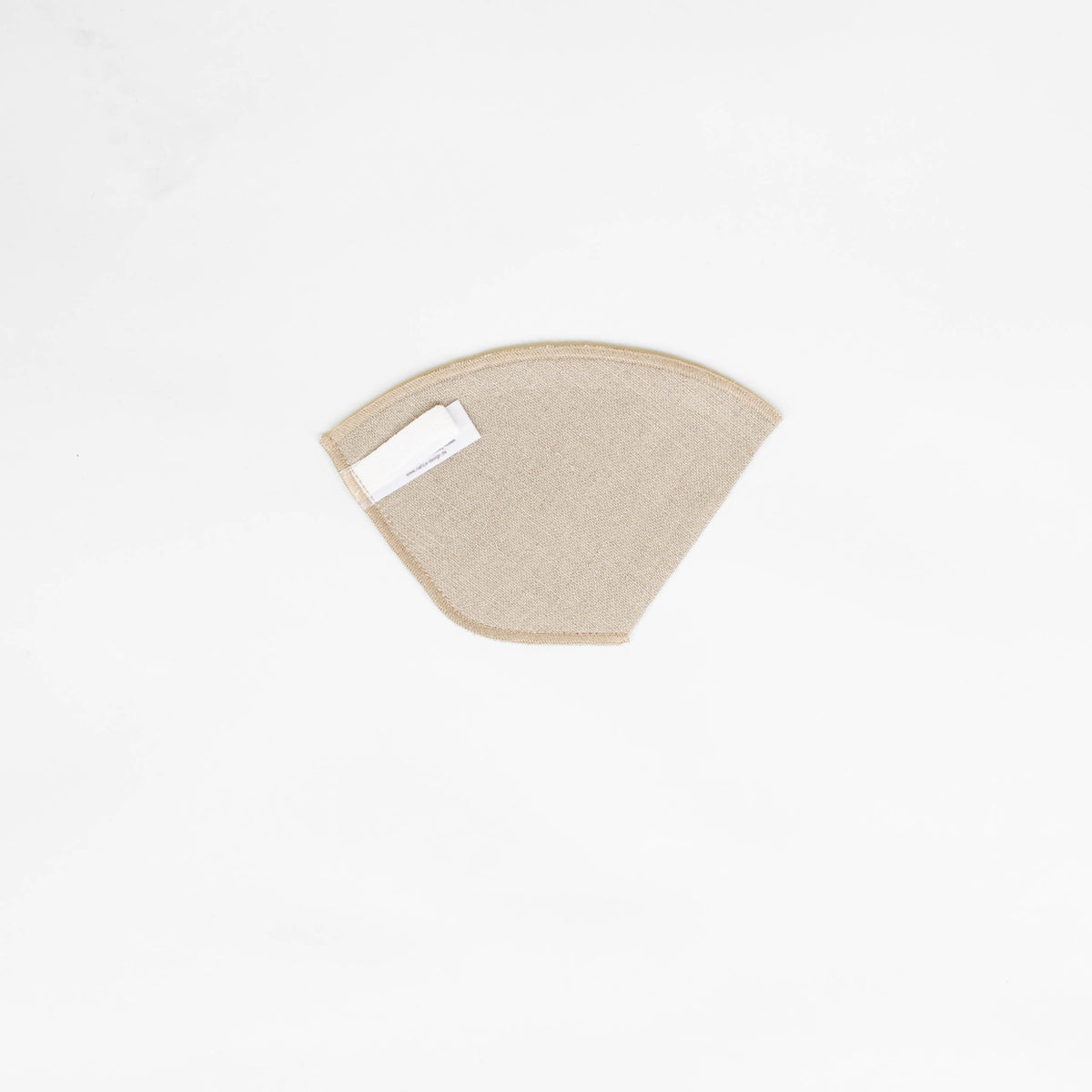 Mehrweg Kaffeefilter aus Bioleinen Größe 1x2
