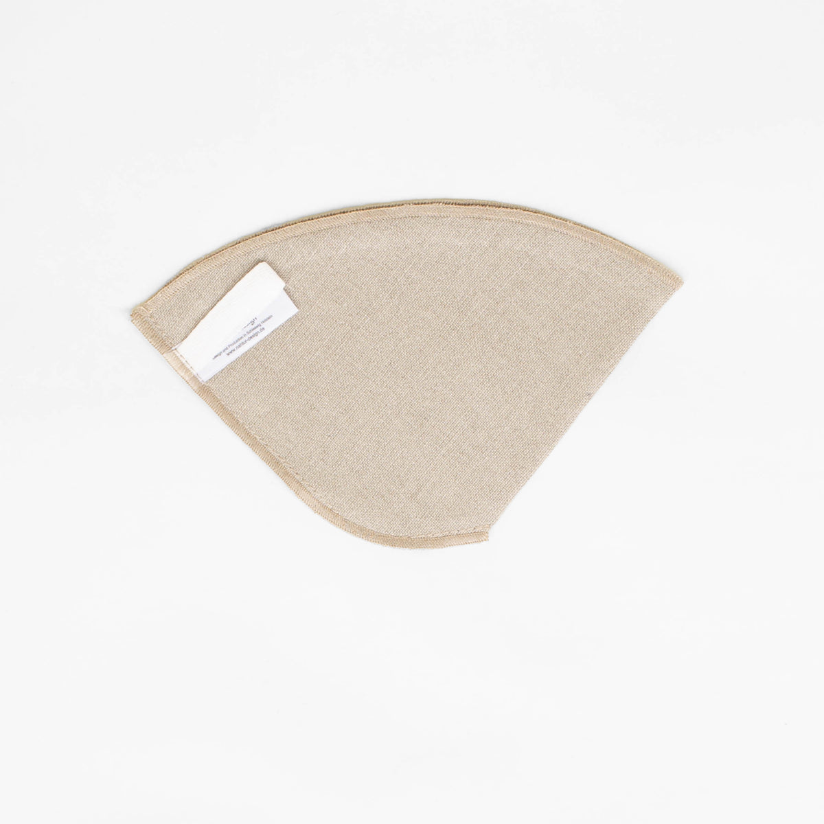 Mehrweg Kaffeefilter aus Bioleinen Größe 1x4
