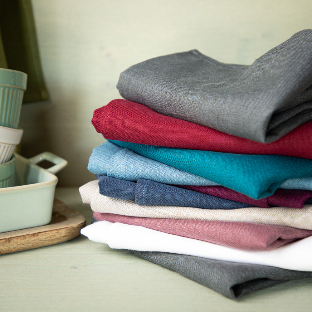 Geschirrtuch aus Leinen | verschiedene Farben