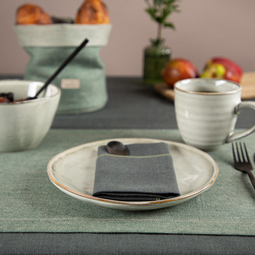 nachhaltiges Tischset aus Bioleinen