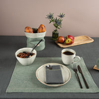 nachhaltiges Tischset aus Bioleinen