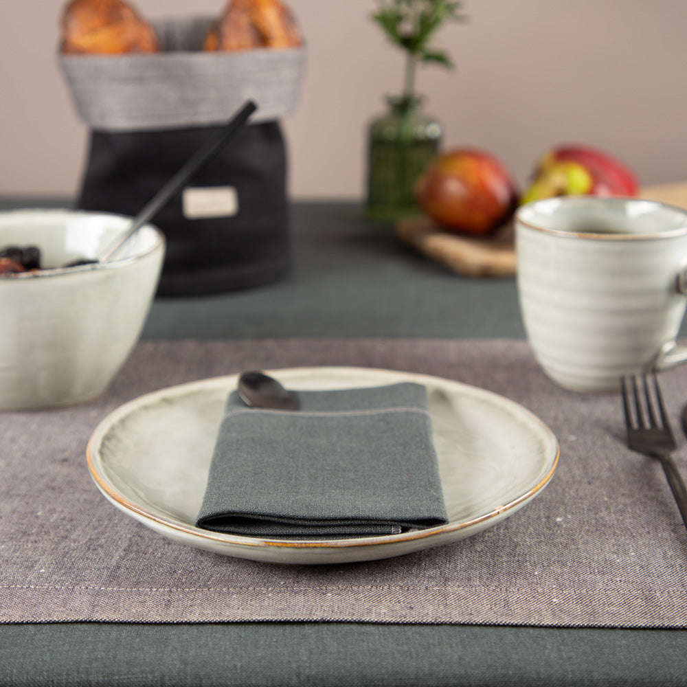 nachhaltiges Tischset aus Bioleinen