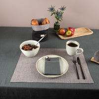 nachhaltiges Tischset aus Bioleinen