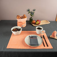 nachhaltiges Tischset aus Bioleinen