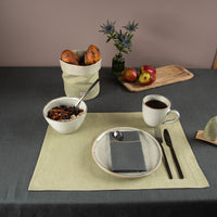 nachhaltiges Tischset aus Bioleinen