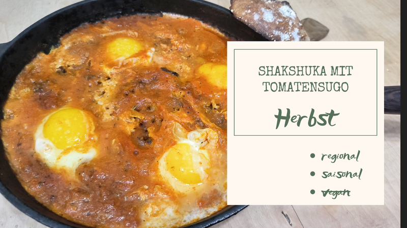 Shakshuka aus Vorräten – schnelle Küche