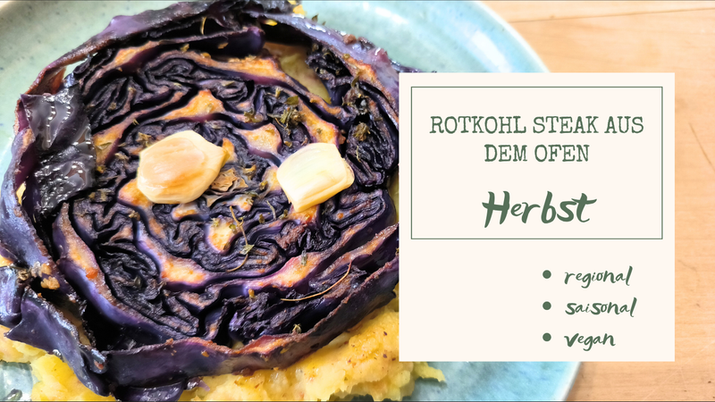 Rotkohl-Steak | lecker aus dem Ofen