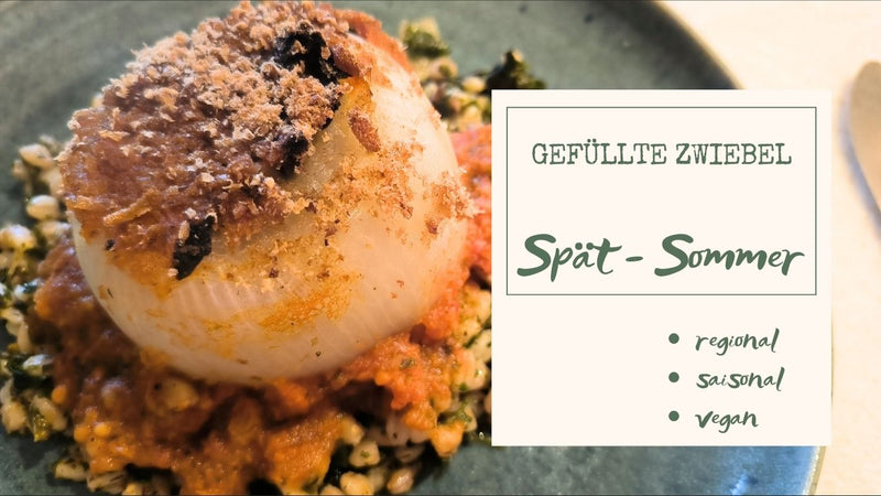 Gefüllte Gemüsezwiebeln aus dem Ofen