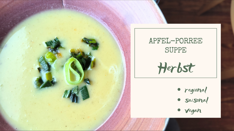 Apfel-Porree Suppe