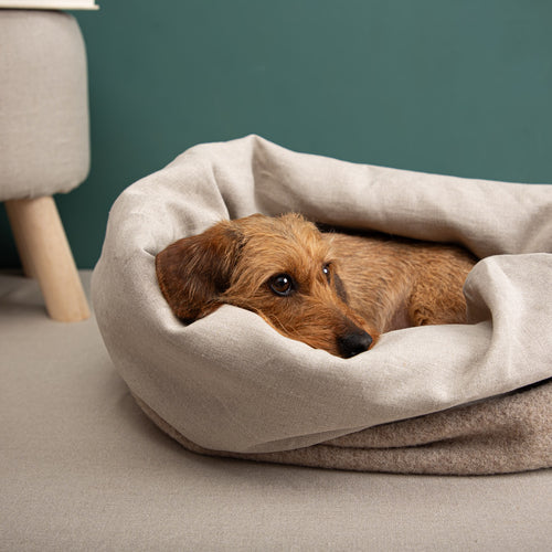 Natürliche Kuschelsäcke für Hunde und Katzen aus Wolle