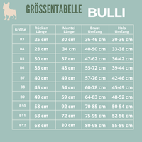 Hundemantel Regen | Bulliform |100% Merino-Schurwolle