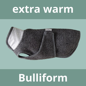 Hundemantel_reine Schurwolle_Wintermantel_extra warm_plastikfrei_für Bullis