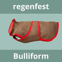 Hundemantel Regen | Bulliform |100% Merino-Schurwolle