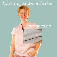 Bio Leinentunika | EINZELSTÜCKE | capuccino | Größe M