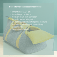 Hundetasche aus Loden | Einzelstück Nr. 7