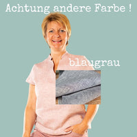 Bio Leinentunika | EINZELSTÜCKE | blaugrau | Größe M