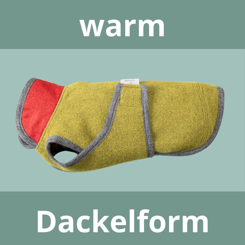 Hundemantel_warmer Wintermantel_für Dackel_Schurwolle_plastikfrei