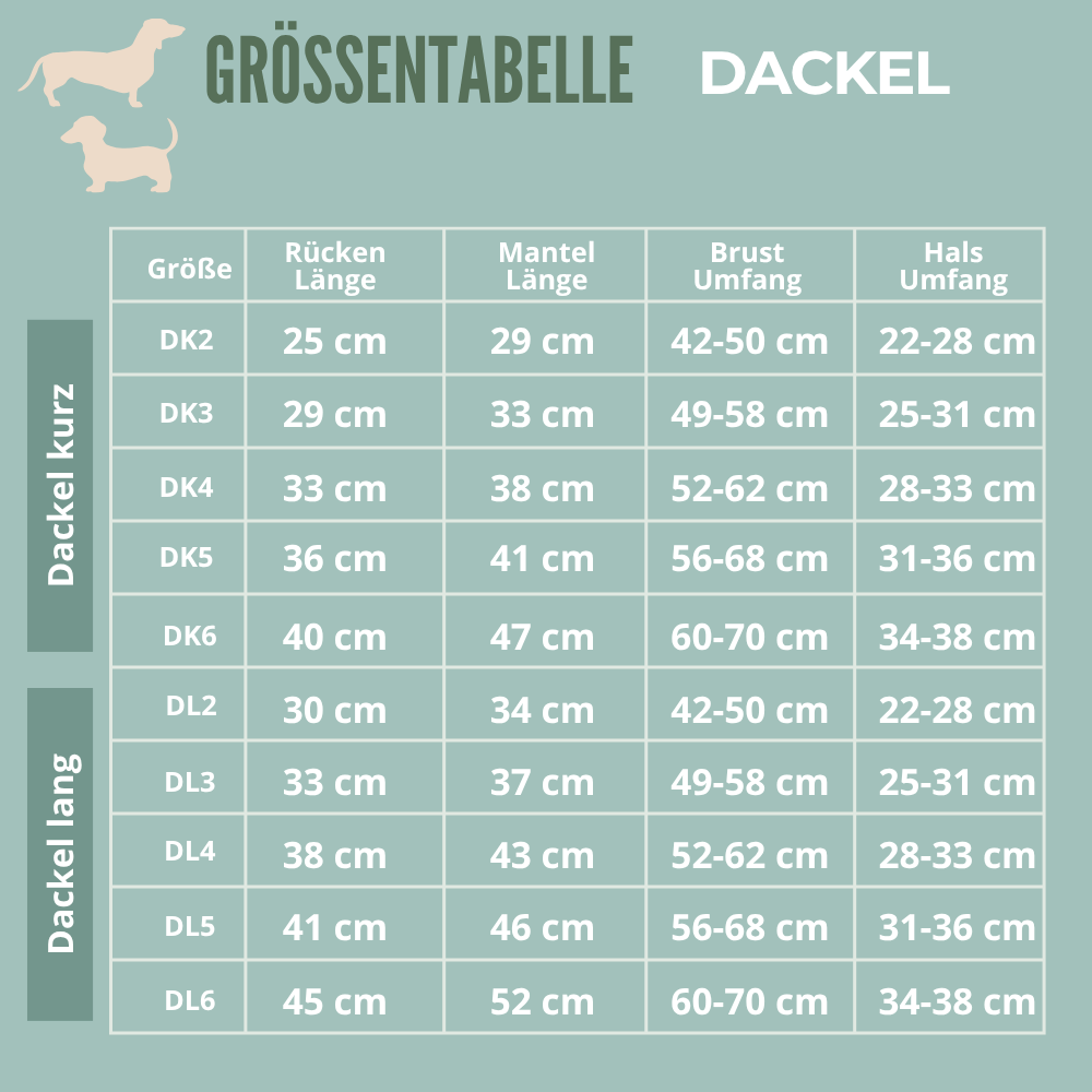 Premium Loop-Hundemantel | Dackelform | Extra weich + warm | 100% Merino-Loden
