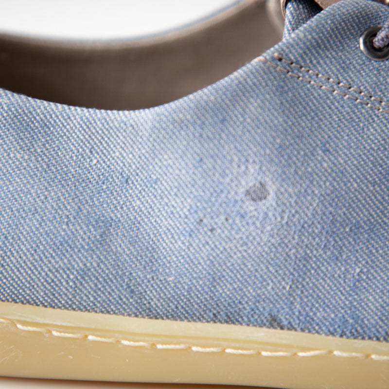 Bio-Leinenschuhe | EINZELSTÜCK | hellblau | Größe 43
