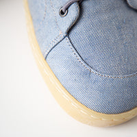 Bio-Leinenschuhe | EINZELSTÜCK | hellblau | Größe 45