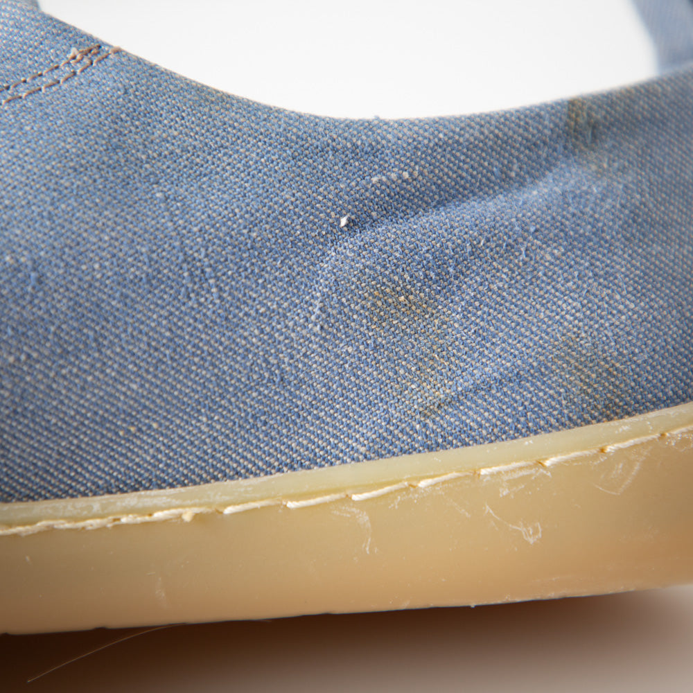Bio-Leinenschuhe | EINZELSTÜCK | hellblau | Größe 45