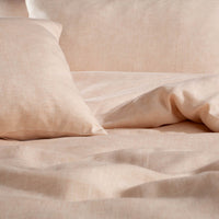 Bioleinen_Bettwaesche_melange_apricot-3