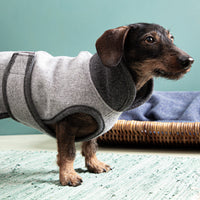Warmer Hundemantel Winter | Dackelform | 100% Schurwolle