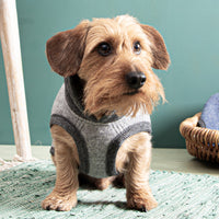 Warmer Hundemantel Winter | Dackelform | 100% Schurwolle
