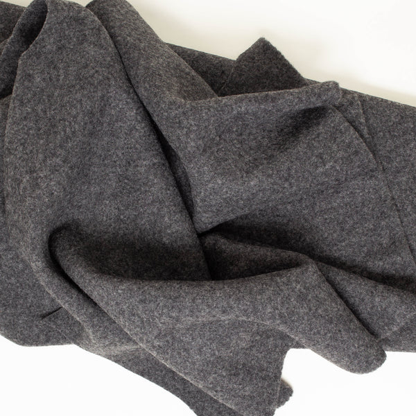 extra warmer Flauschloden aus Schurwolle anthrazit