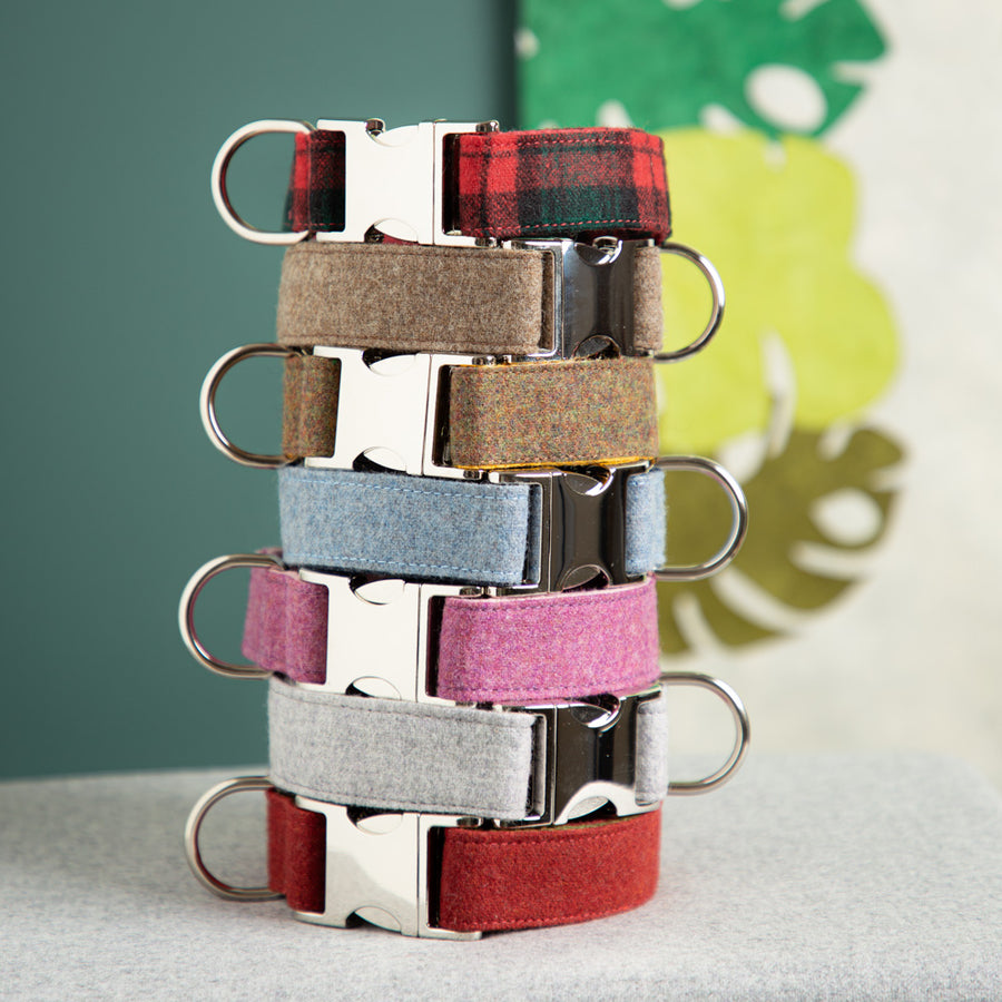 Halsband aus Loden