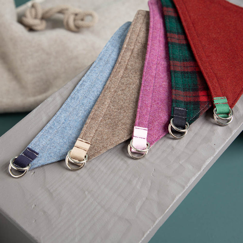 Hundehalstuch | 100% Schurwolle Feinloden | XS-L