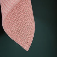 Badetuch-Set | Waffelpikee | EINZELSTÜCK | rosa