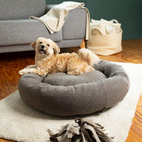 Hundedonut_Schurwolle_Loden_Naturfuellung_Wolle_Dinkelspelz_braun-2