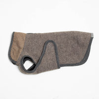 Warmer Hundemantel  | Dackelform | EINZELSTÜCK | DK5 | braun