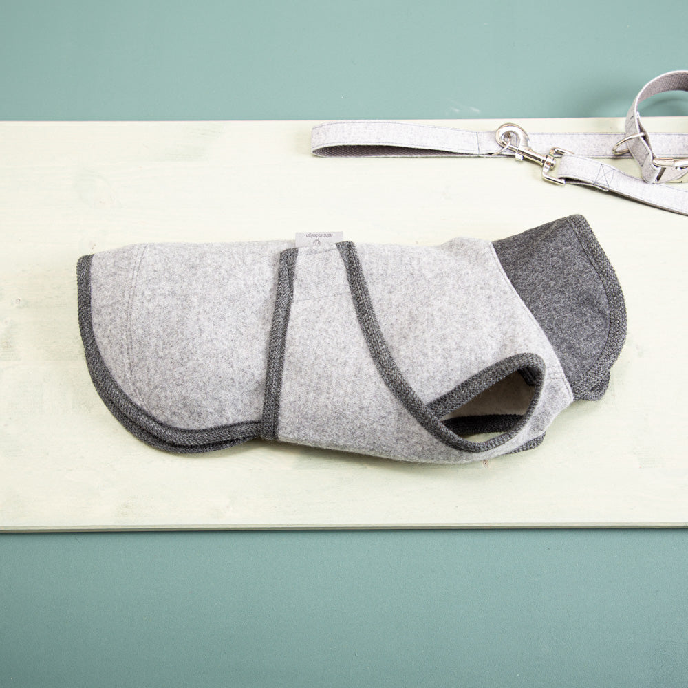 Warmer Hundemantel Winter | Standardform | 100% Schurwolle