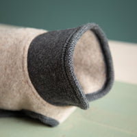 Extra Warmer Hundemantel | Größe 4 | EINZELSTÜCK | grau-extra