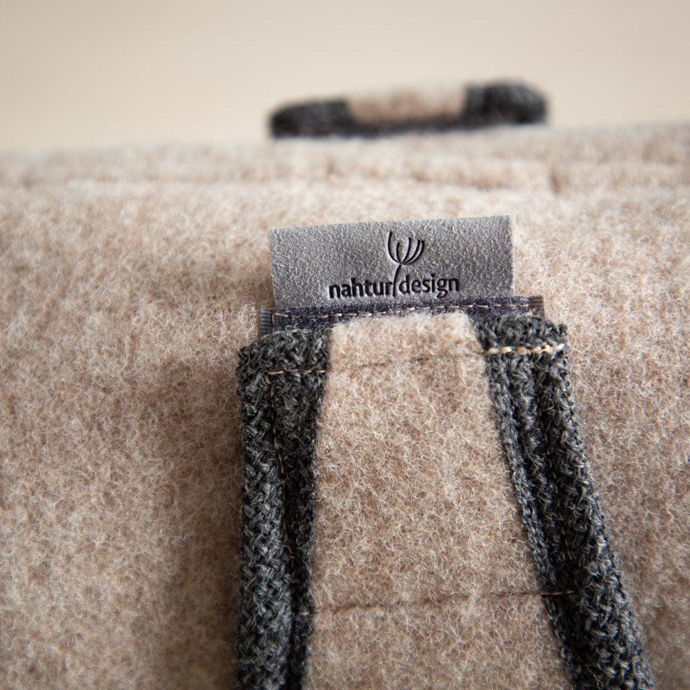 Details von Premium Hundemantel extra warm aus Merinowolle - plastikfrei und antistatisch_5