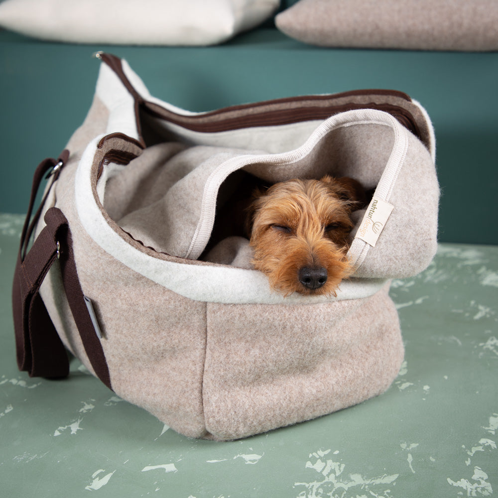 Hundeschlafsack aus mongolischer Merinowolle