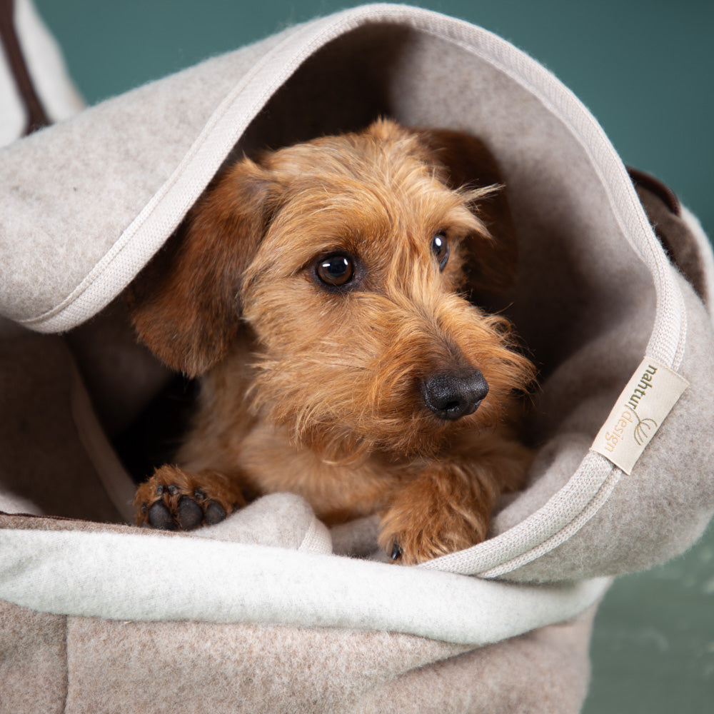 Hundeschlafsack aus mongolischer Merinowolle