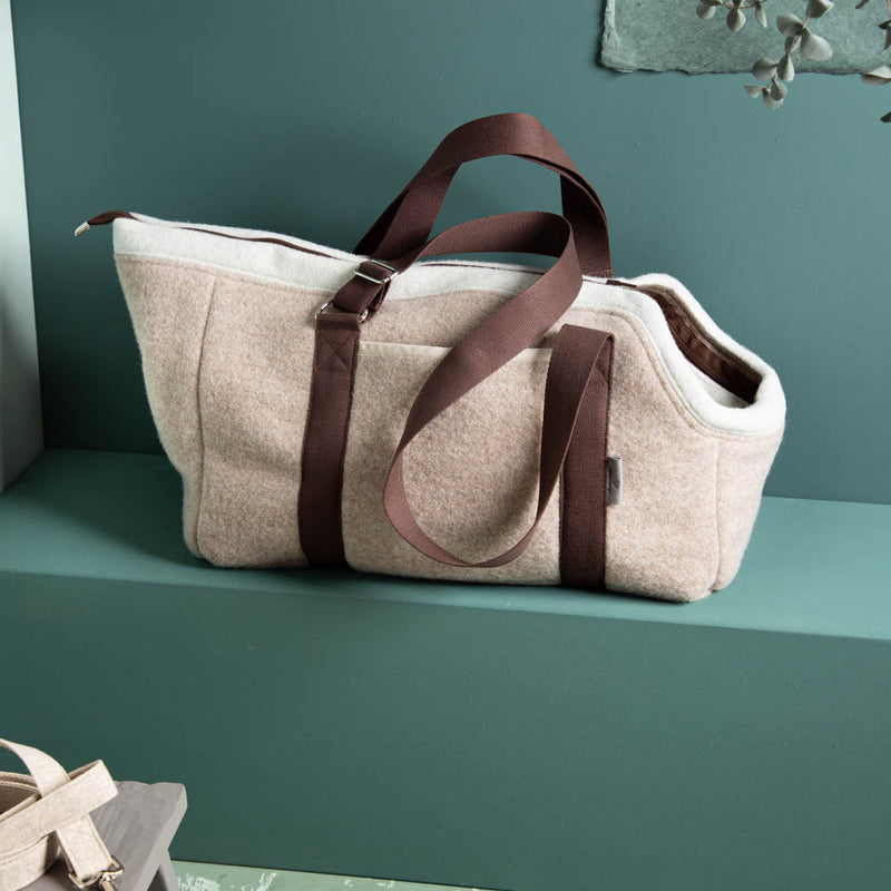 Hundetasche_Loden_Schurwolle_Dackel_beige-2