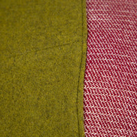 Unikat Sofakissen | 40 × 60 cm | mit Naturfüllung | Hellgrün