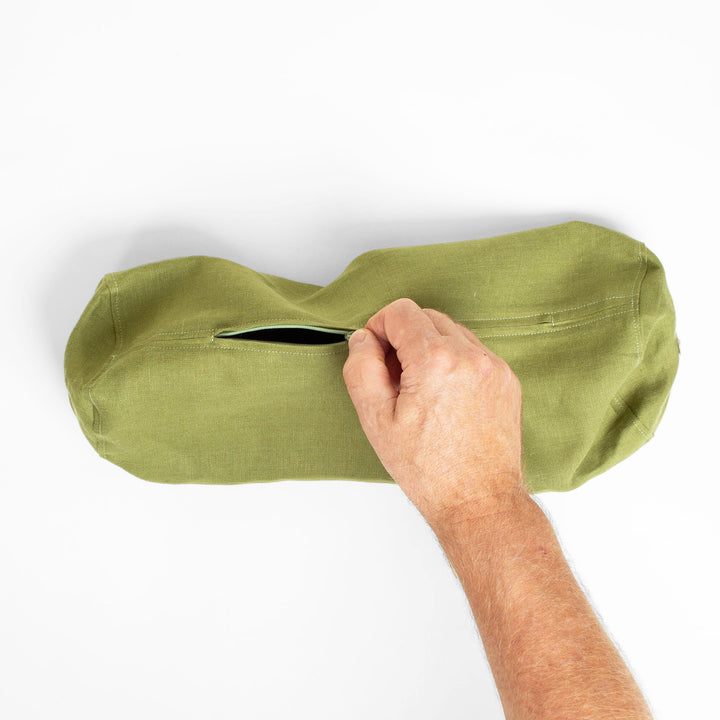 Kissenhülle für die Nackenrolle