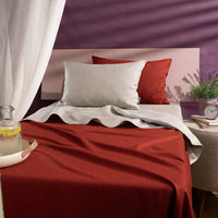 Kuehlende_Bettdecke_Leinen_Merinowolle_rot_1_von_9