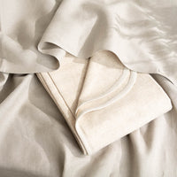 Leichte Lodendecke_Merinowolle_Sommerdecke_beige