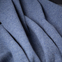 Warme Wolldecke |EINZELSTÜCK | blau | XL