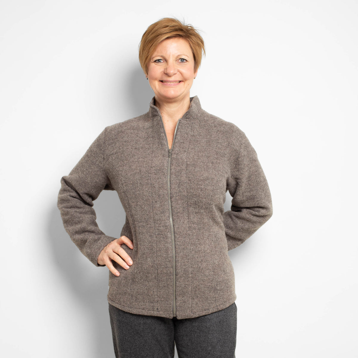 Lodenjacke "Flausch" | EINZELSTÜCKE | braun | verschiedene Größen