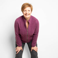 Lodenjacke "Flausch" | EINZELSTÜCK | beere | Größe S