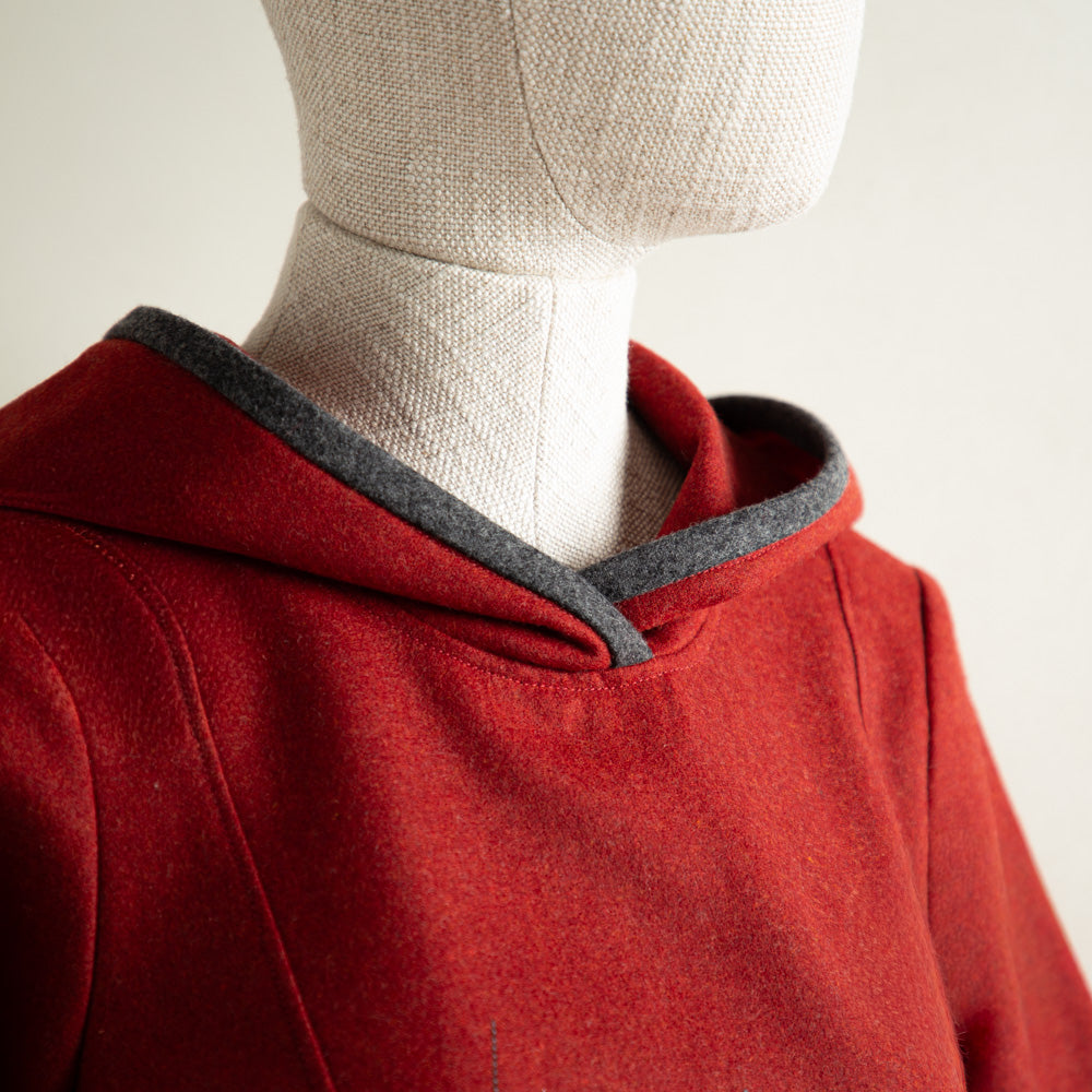 Kapuzenpullover | EINZELSTÜCK | Feinloden | XS